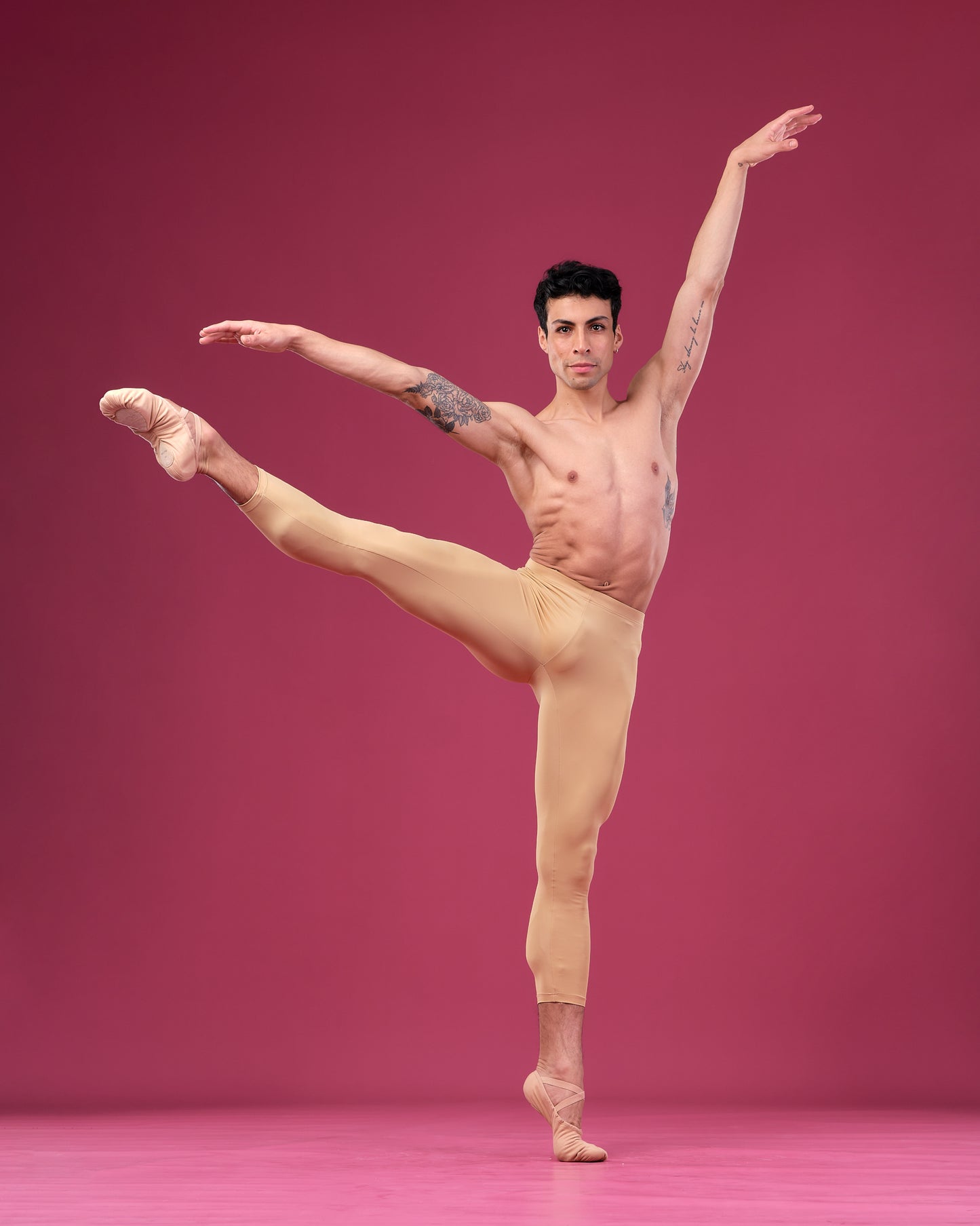 malla de ballet para hombre